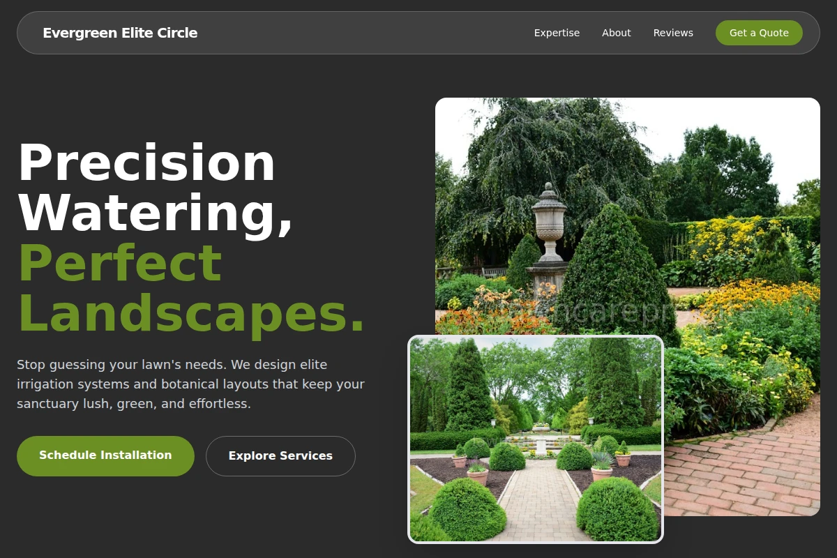 Sprinkler Landscaping