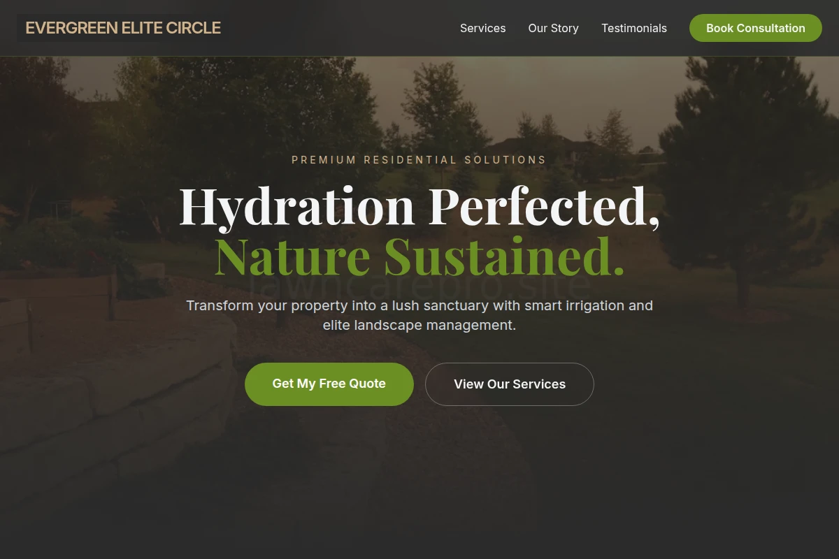 Irrigation Landscaping