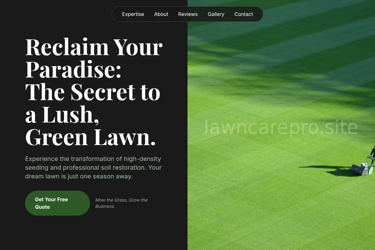 Grass-seed Lawn Care
