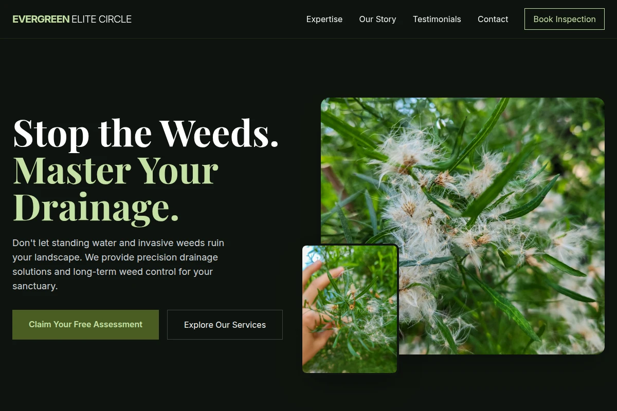 Drainage Weed Control